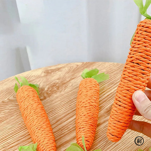 Fun Cat Carrot Teething Toy